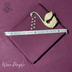 Shah Boski Wine Purple
