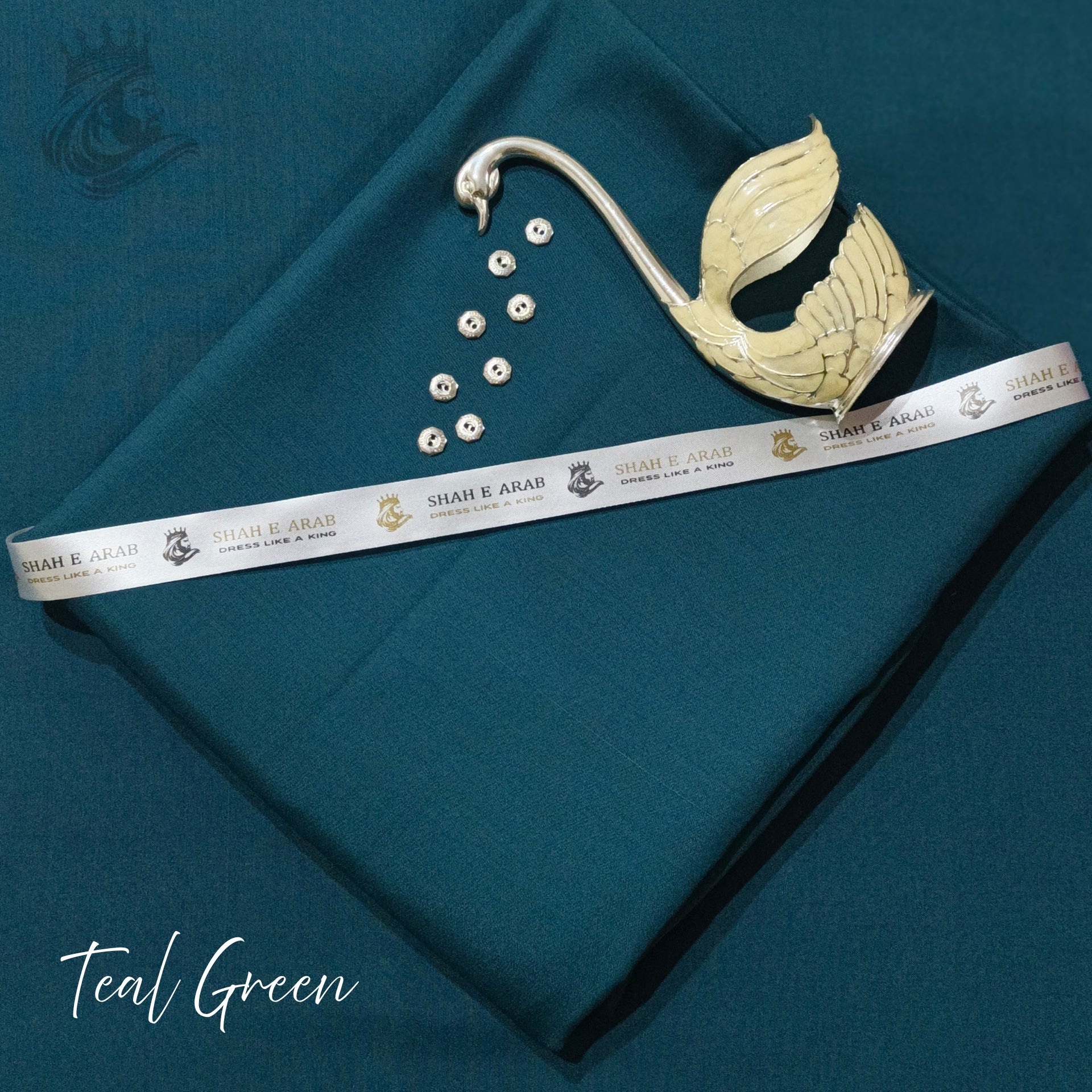 Shah Boski Teal Green