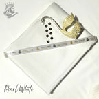 Shah Boski Pearl White